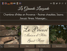 Tablet Screenshot of lagrandelauzade.com